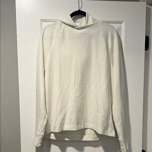 Banana Republic Off-White Knit Hoodie